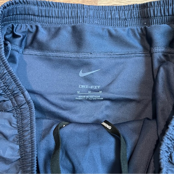 Nike Women's Navy Blue Running Shorts - Picture 3 of 4